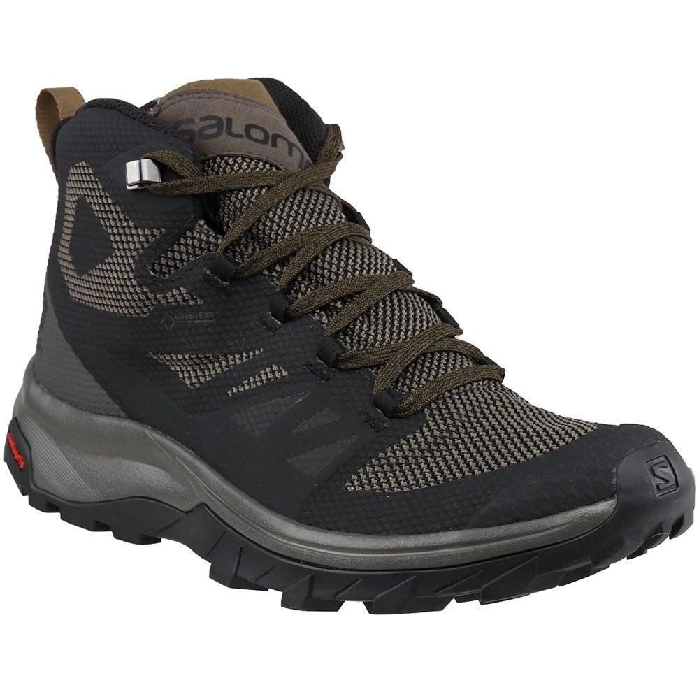 商品Salomon|Outline Mid GTX Trail Running Shoes,价格¥996,第2张图片详细描述