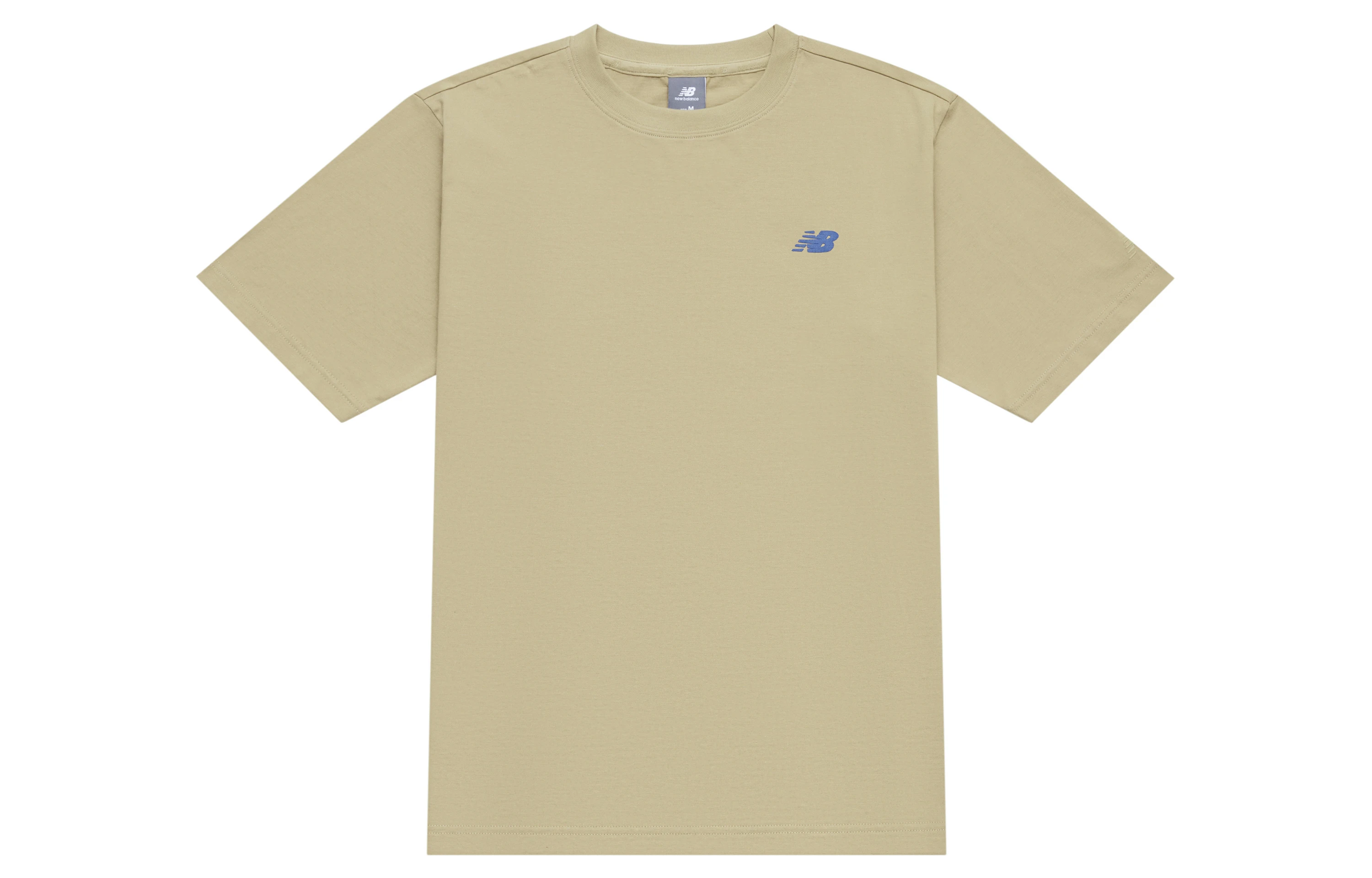 商品[国内直发] New Balance|x PK设计师联名款 向心生活插画系列 春日限定彩色印花漫画跑步健身训练舒适透气半袖T恤 男女同款 卡其色,价格¥293,第3张图片详细描述