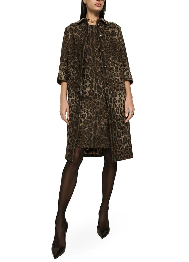 商品Dolce & Gabbana|中长款羊毛连衣裙,价格¥16745,第2张图片详细描述
