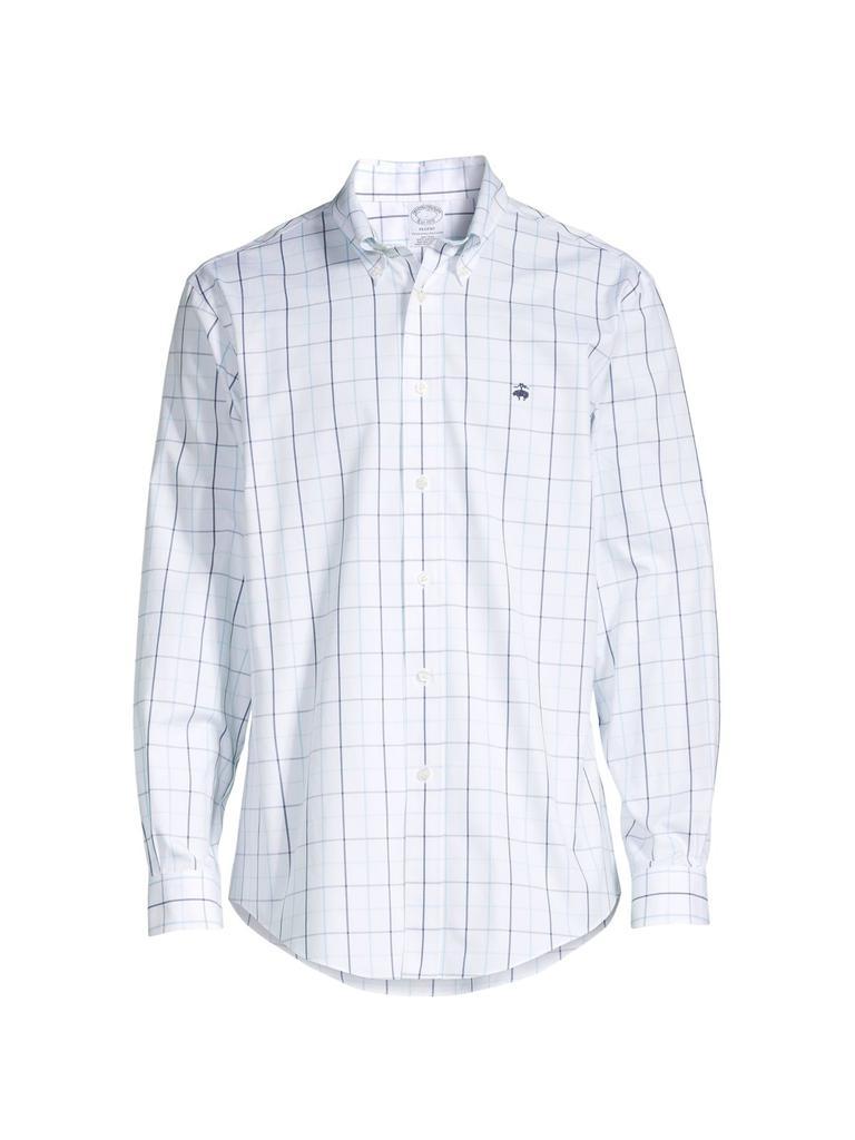 商品Brooks Brothers|Regent-Fit Checked Supima Cotton,价格¥258,第5张图片详细描述