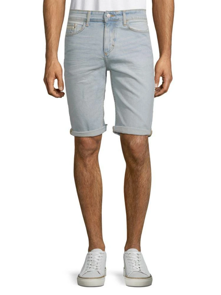 商品Calvin Klein|Whiskered Denim Shorts,价格¥198,第1张图片