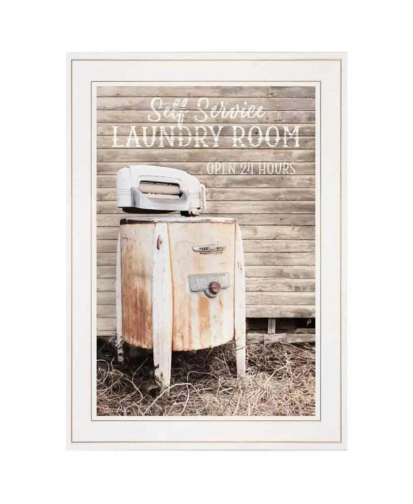 商品Trendy Décor 4U|Laundry Room by Lori Deiter, Ready to hang Framed Print, White Frame, 15" x 21",价格¥653,第1张图片