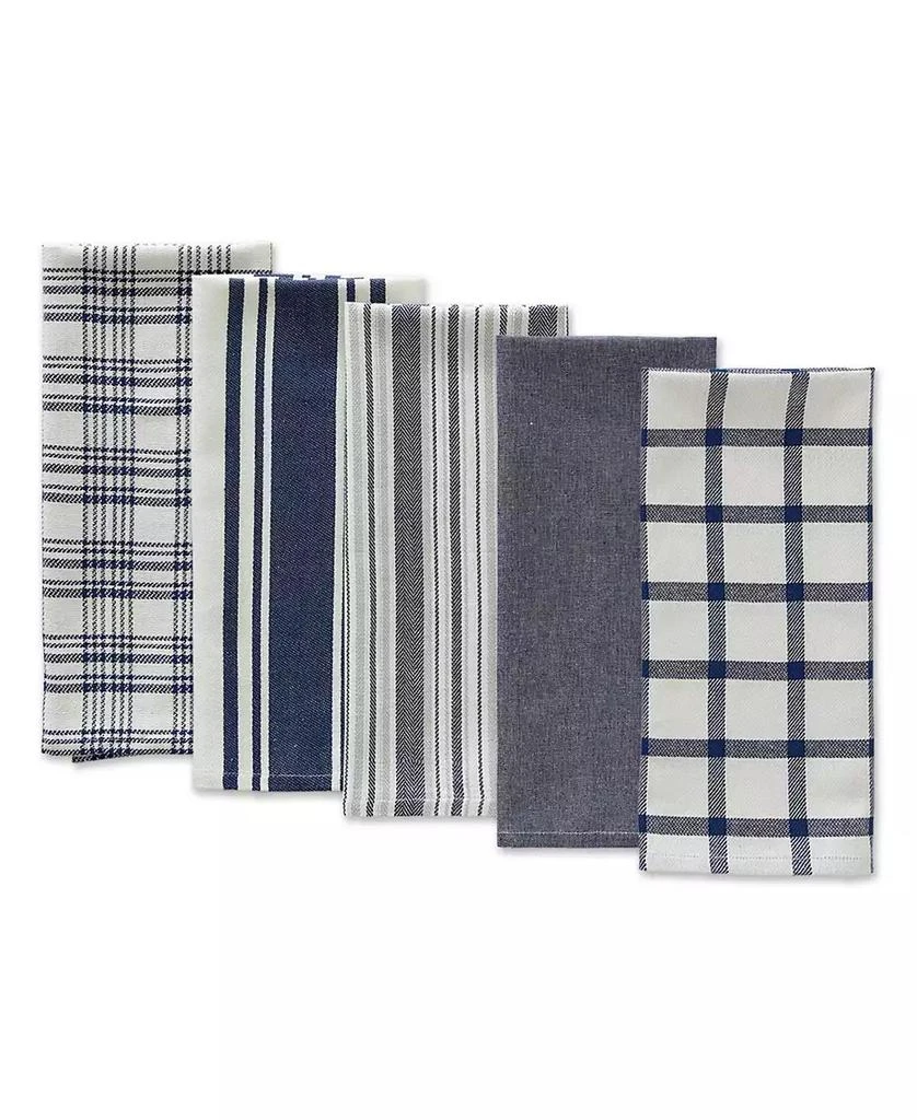 Design Import Woven Dishtowels, Set of 5 商品