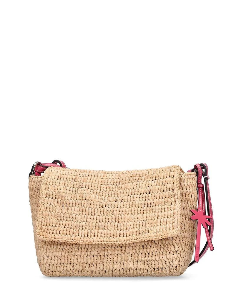 商品MANEBÍ|Small Summer Night Raffia Shoulder Bag,价格¥1281,第1张图片