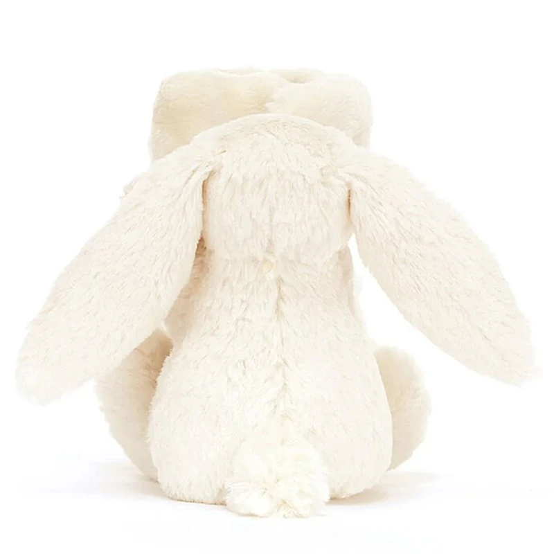 Jellycat 奶油色聚酯纤维害羞奶油兔子浆果安抚奶嘴玩偶 商品