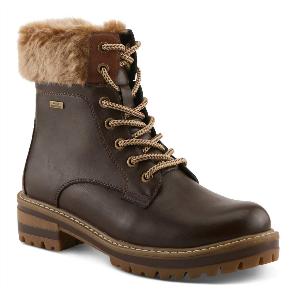 Bottes Canario pour femmes, marron foncé multicolores image 2