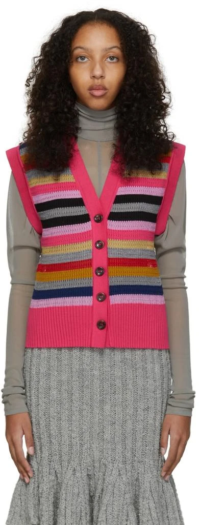 商品Kiko Kostadinov|Multicolor Arielle Vest,价格¥1644,第1张图片