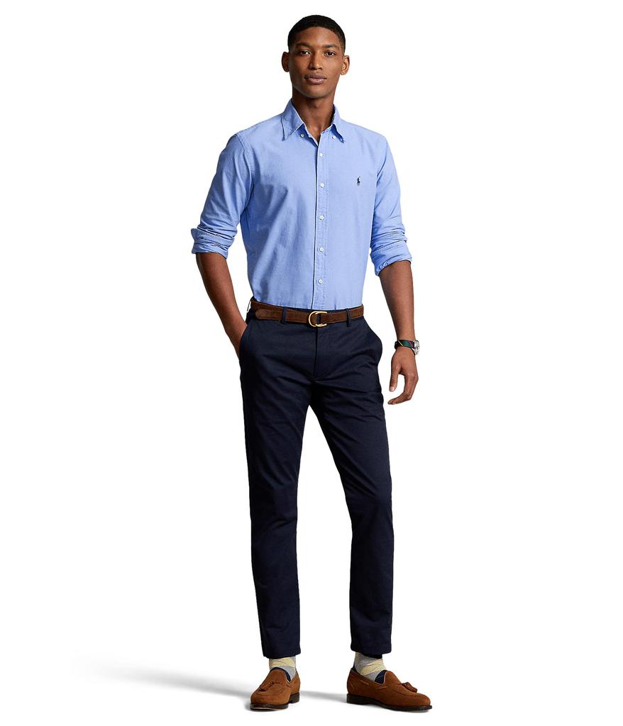 Classic Fit Long Sleeve Oxford Shirt商品第4张图片规格展示