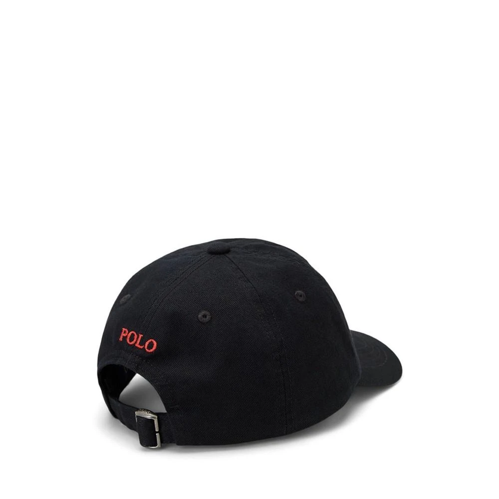 商品Ralph Lauren|Toddler and Little Boys Polo Bear Chino Ball Cap,价格¥150,第2张图片详细描述