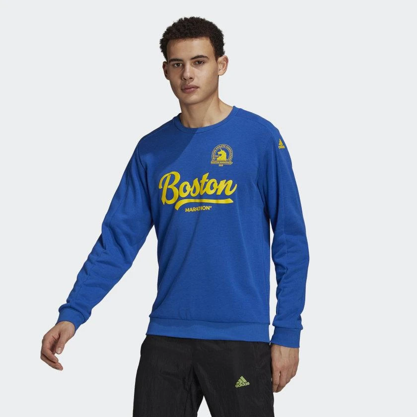 商品Adidas|Men's adidas Boston Marathon Sweatshirt,价格¥192,第2张图片详细描述