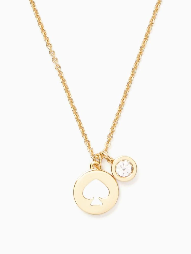 商品Kate Spade|spot the spade charm pendant,价格¥141,第1张图片