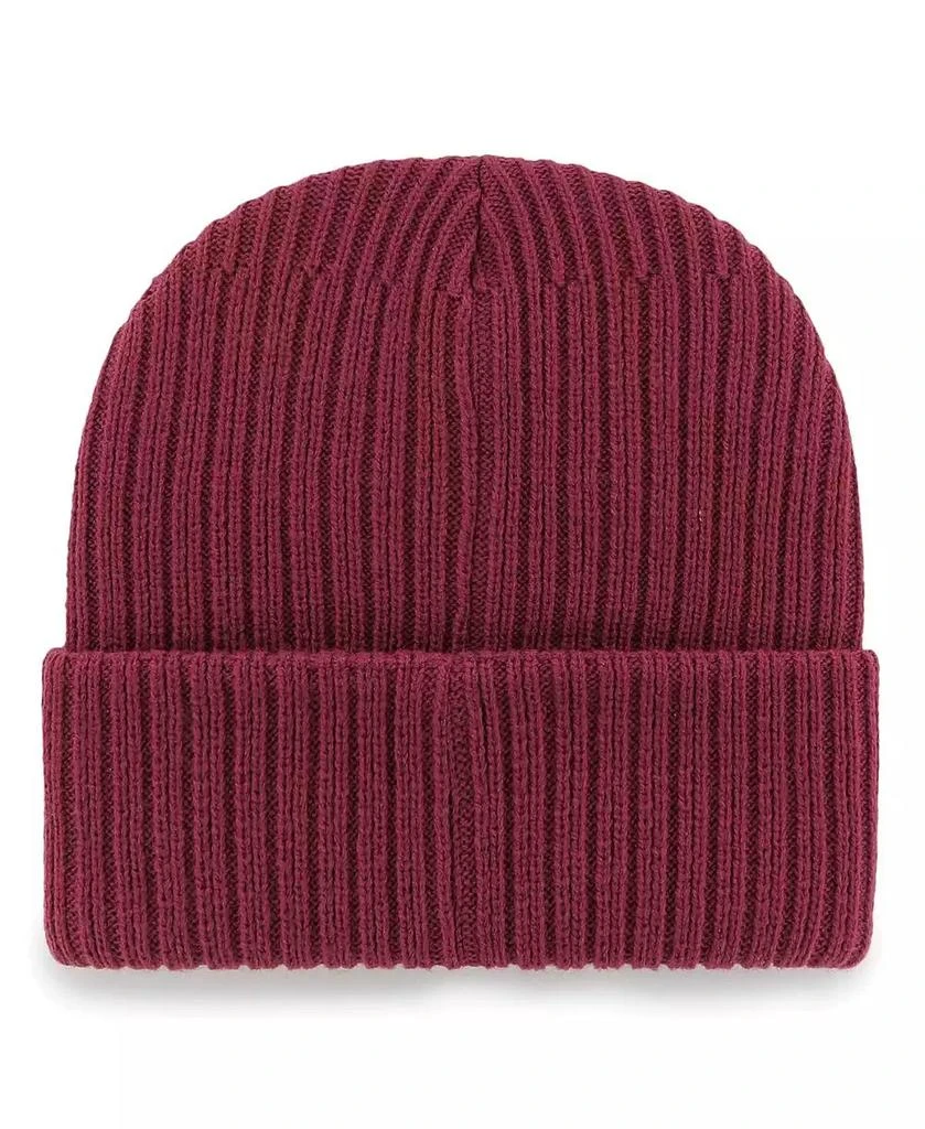 商品47 Brand|Men's Burgundy Washington Commanders Ridgeway Cuffed Knit Hat,价格¥255,第2张图片详细描述