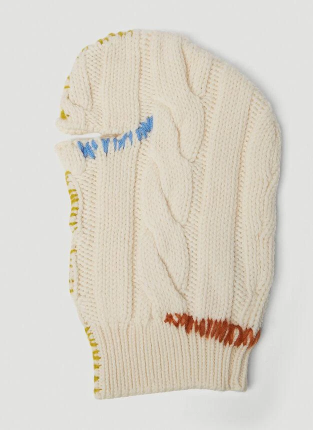 商品Marni|Tack Stitch Balaclava in Cream,价格¥2698,第1张图片