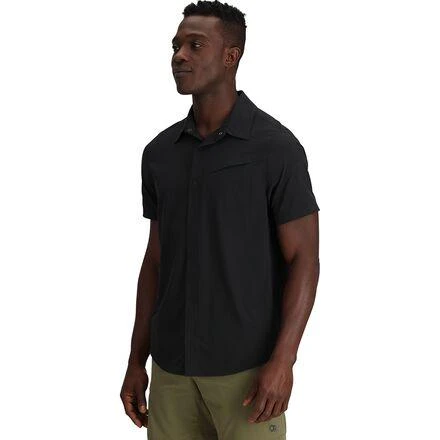 商品Outdoor Research|Astroman Short-Sleeve Sun Shirt - Men's,价格¥406,第3张图片详细描述