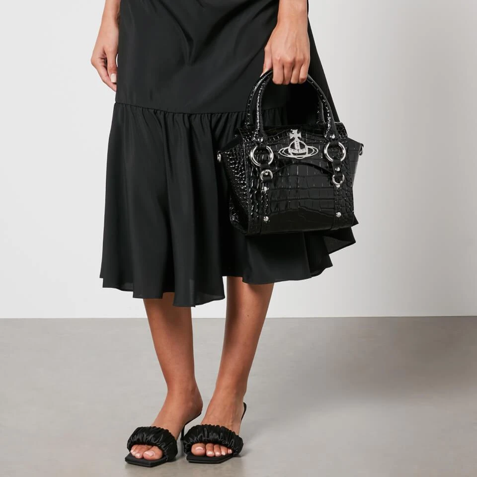 商品Vivienne Westwood|Vivienne Westwood Betty Small Croc-Effect Leather Bag,价格¥4983,第2张图片详细描述