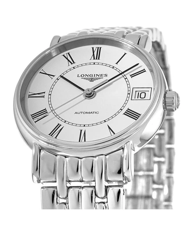 商品Longines|Longines Presence Automatic 30mm White Dial Stainless Steel Bracelet Women's Watch L4.322.4.11.6,价格¥7213,第2张图片详细描述