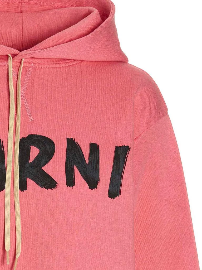 商品Marni|Marni Logo Printed Drawstring Hoodie,价格¥2354,第3张图片详细描述