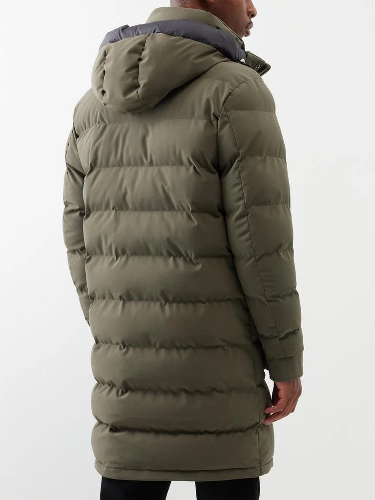 商品Sandbanks|Branksome quilted shell long coat,价格¥2823,第5张图片详细描述