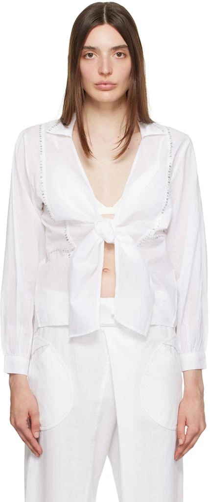 商品Gimaguas|White Ma'am Shirt,价格¥783,第1张图片