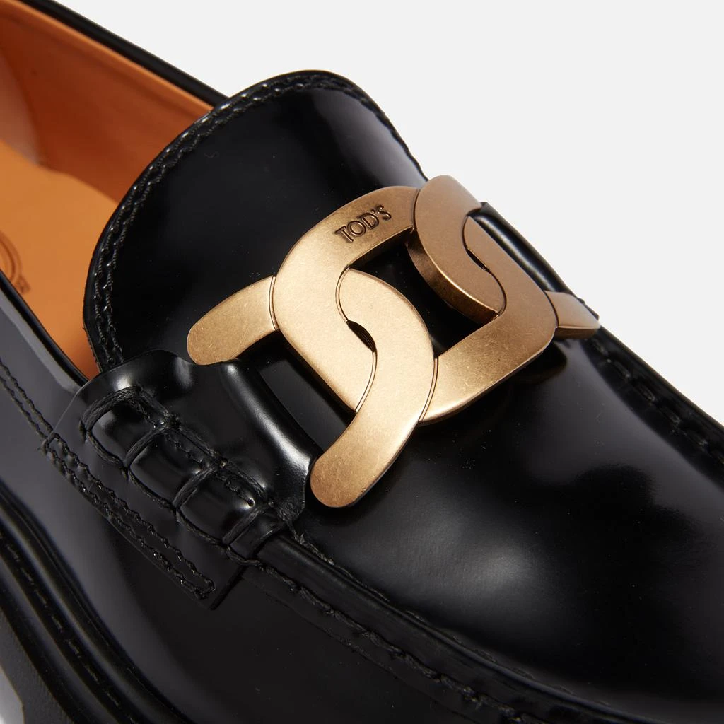 商品Tod's|Tod's Women's Gomma Leather Loafers,价格¥6097,第4张图片详细描述