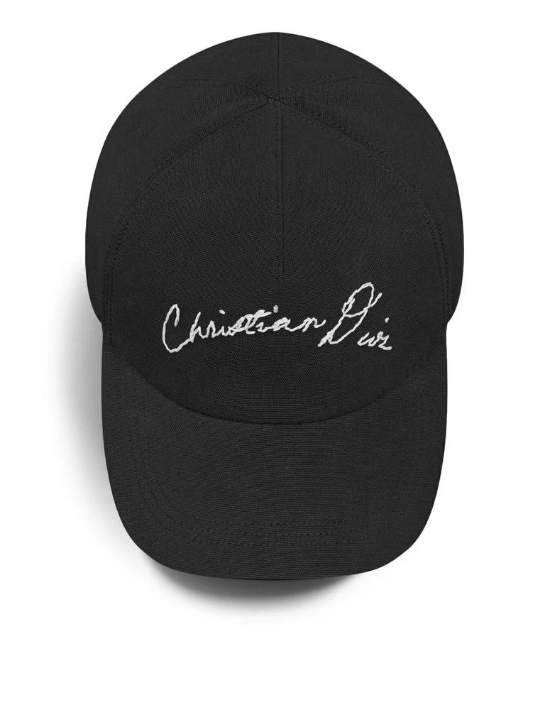 商品Dior|Cap with handwritten Christian Dior signature,价格¥5993,第4张图片详细描述