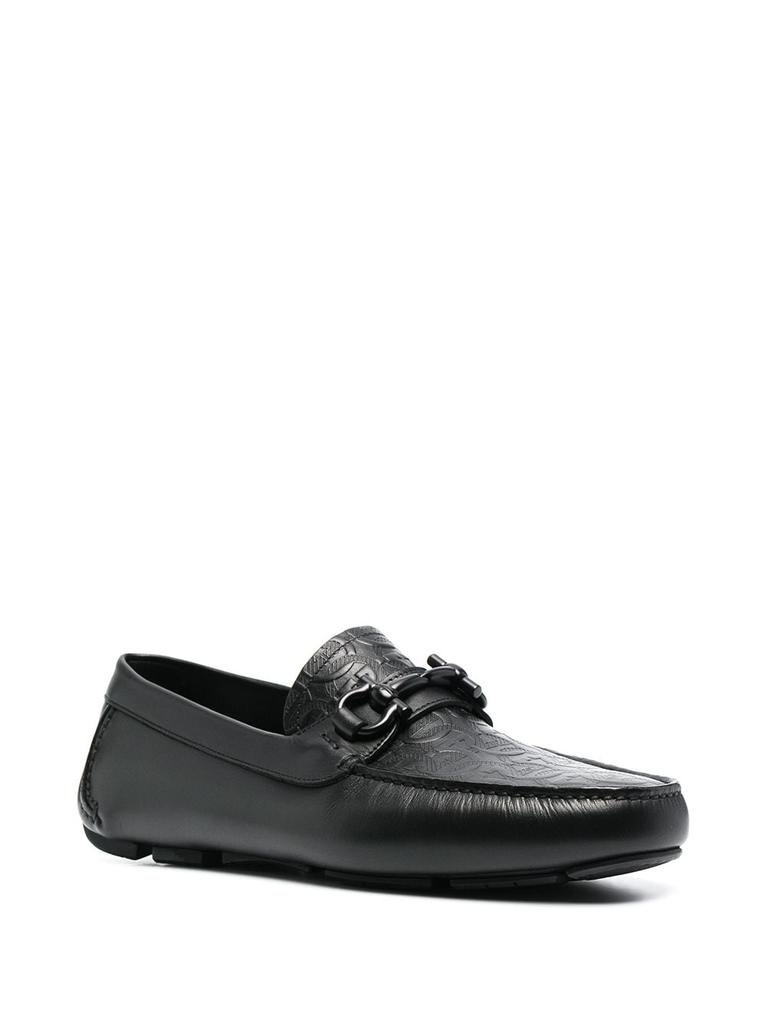 Salvatore Ferragamo Flat shoes Black商品第2张图片规格展示