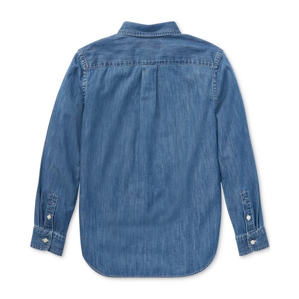 商品Ralph Lauren|大童全棉休闲衬衫,价格¥384,第6张图片详细描述