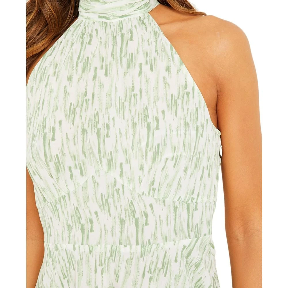 商品QUIZ|Women's Handkerchief-Hem Halter Dress,价格¥297,第4张图片详细描述