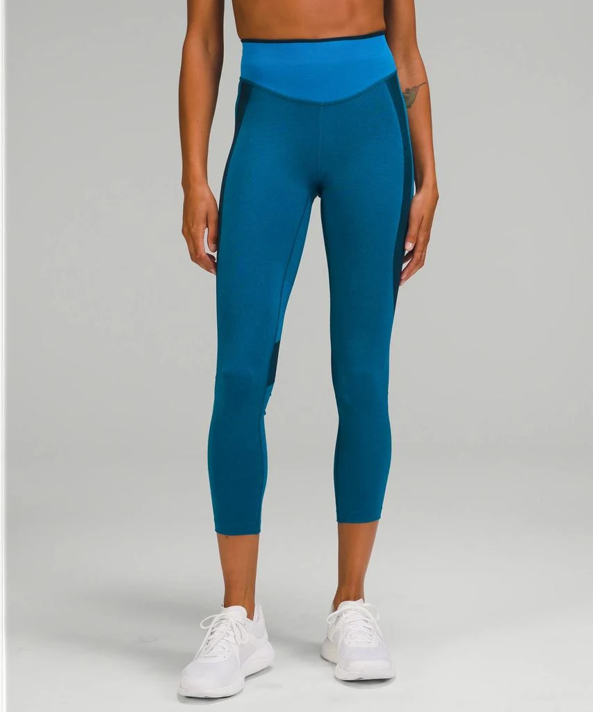 商品Lululemon|Seamless Mesh High-Rise Training Tight 25",价格¥822,第1张图片