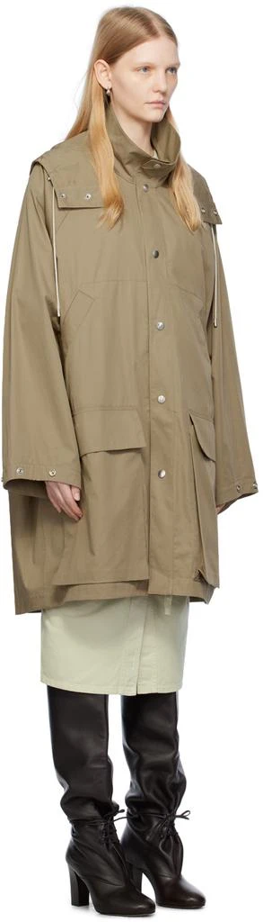 商品Lemaire|Beige Oversized Raincoat,价格¥6217,第2张图片详细描述