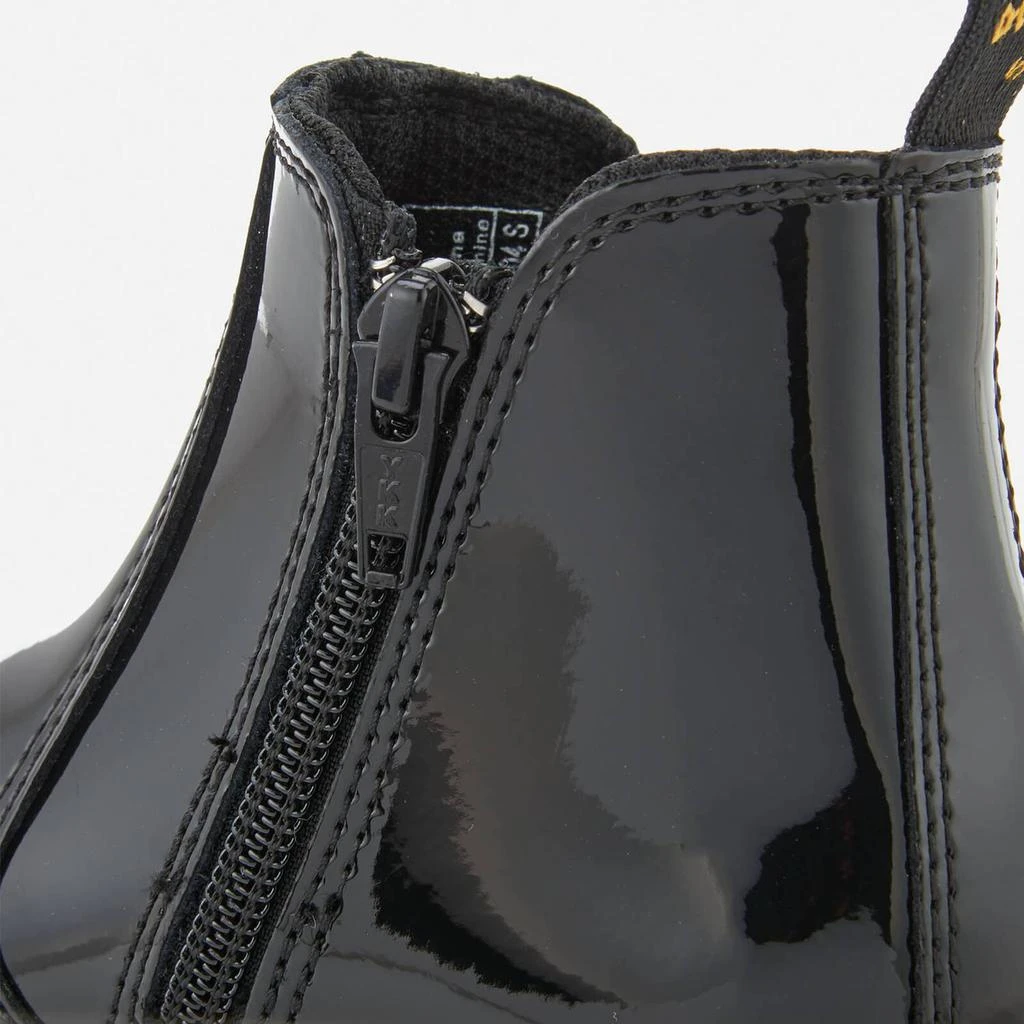 Dr. Martens Kids' Banzai Patent Lamper Leather Chelsea Boots - Black 商品