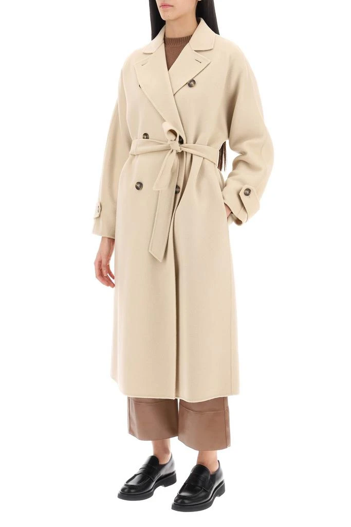 商品Weekend Max Mara|affetto double-breasted coat,价格¥2308,第4张图片详细描述