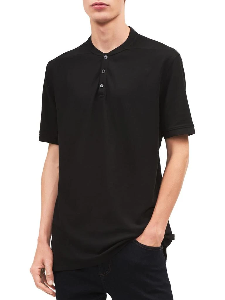 商品Calvin Klein|Mens Pique Collared Polo,价格¥334,第5张图片详细描述