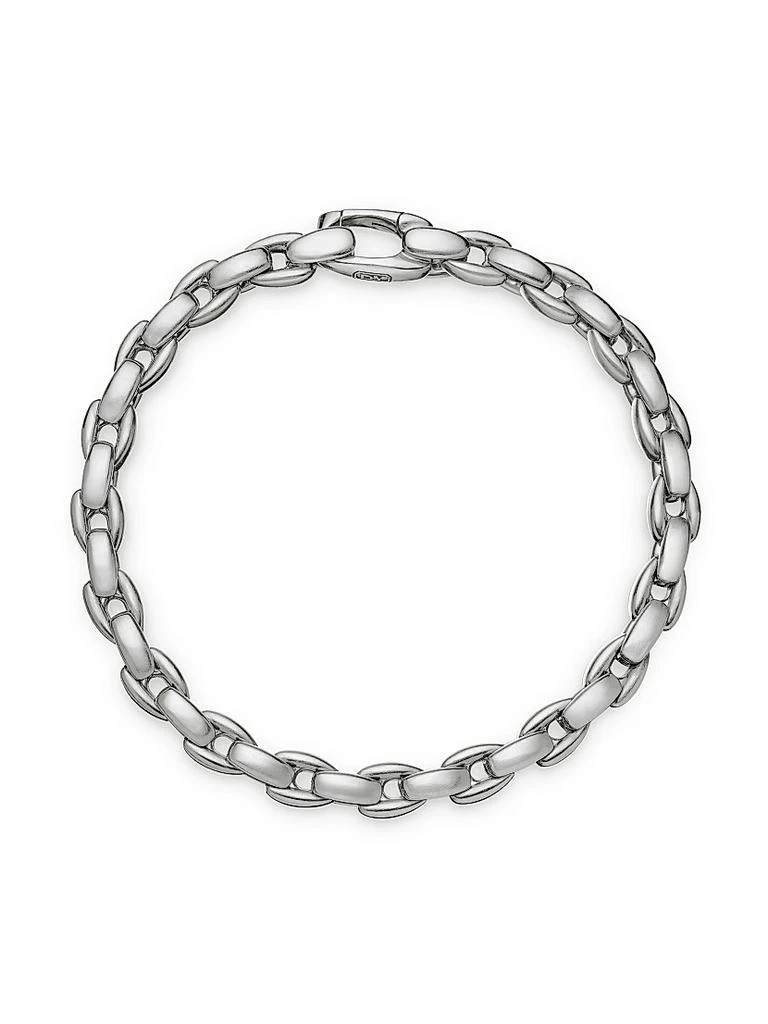 商品David Yurman|Elongated Box Chain Bracelet in Sterling Silver, 6MM,价格¥5547,第2张图片详细描述