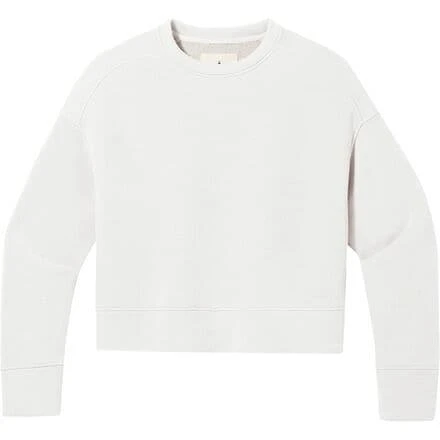 商品SmartWool|Recycled Terry Cropped Crew Sweatshirt - Women's,价格¥636,��第3张图片详细描述