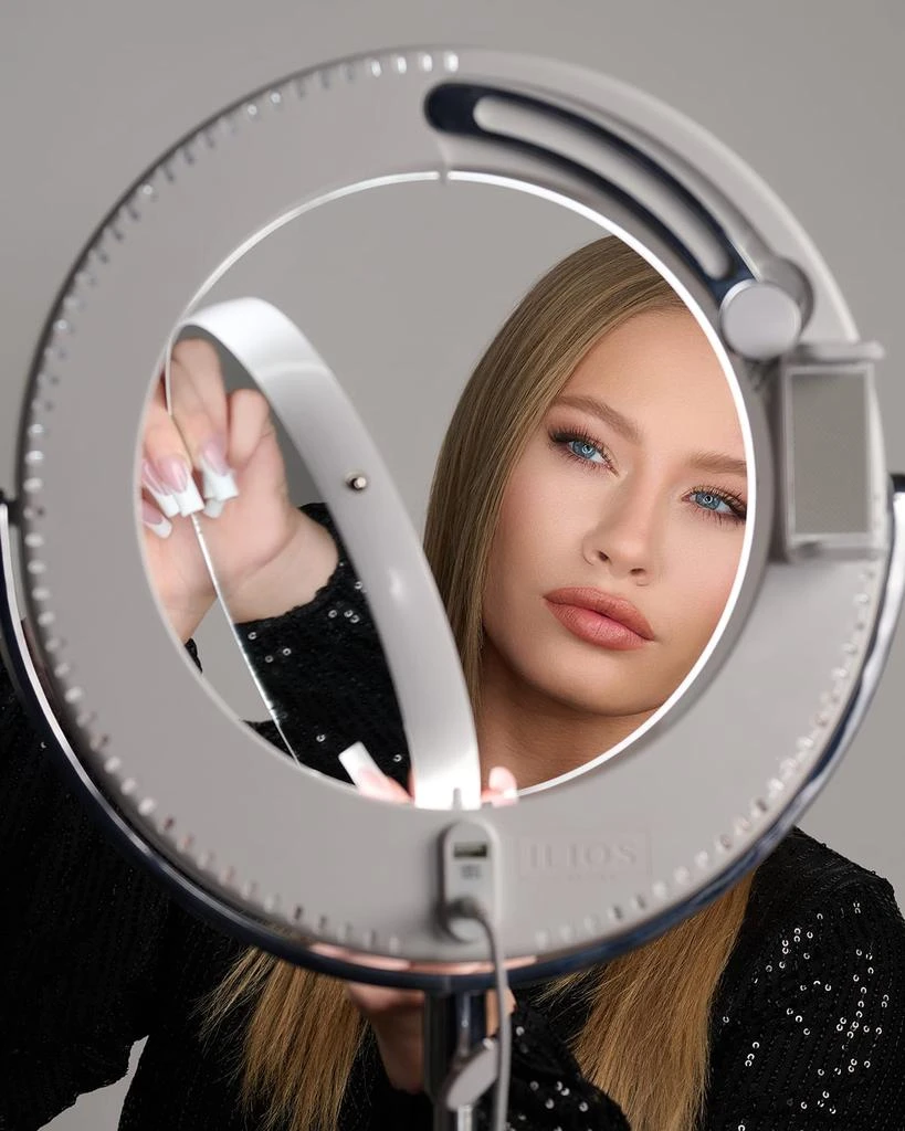 商品Ilios|Beauty Ring Makeup Mirror & Ring Light,价格¥2013,第5张图片详细描述
