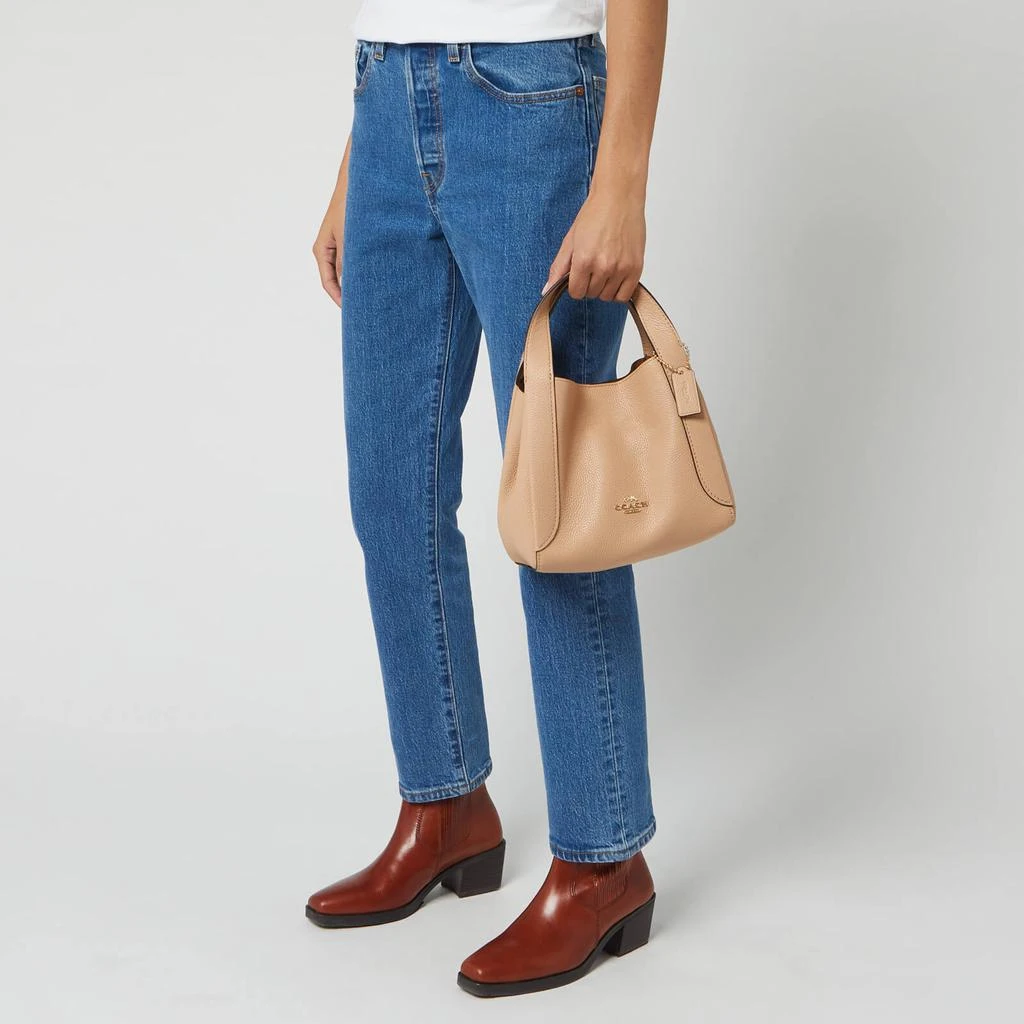 商品Coach|Coach Women's Polished Pebble Leather Hadley Hobo 21 - Beechwood,价格¥2515,第3张图片详细描述