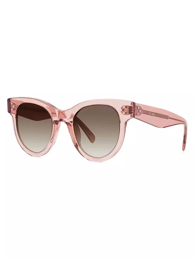 商品Celine|50MM Plastic Rectangular Sunglasses,价格¥2974,第2张图片详细描述