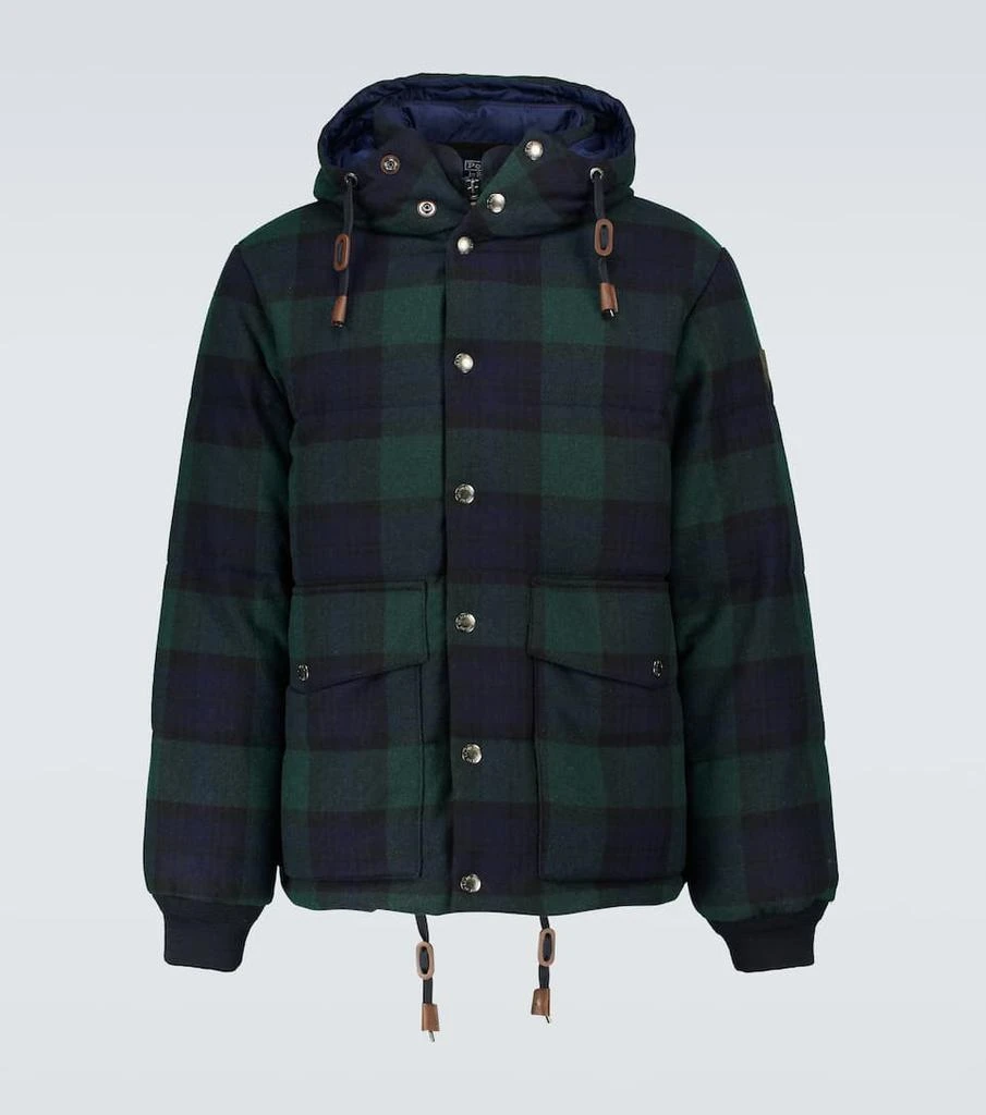 商品Ralph Lauren|Checked parka jacket,价格¥4327,第1张图片