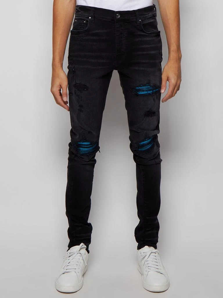 商品AMIRI|Mx1 Cracked Paint Skinny Jean,价格¥4082,第3张图片详细描述