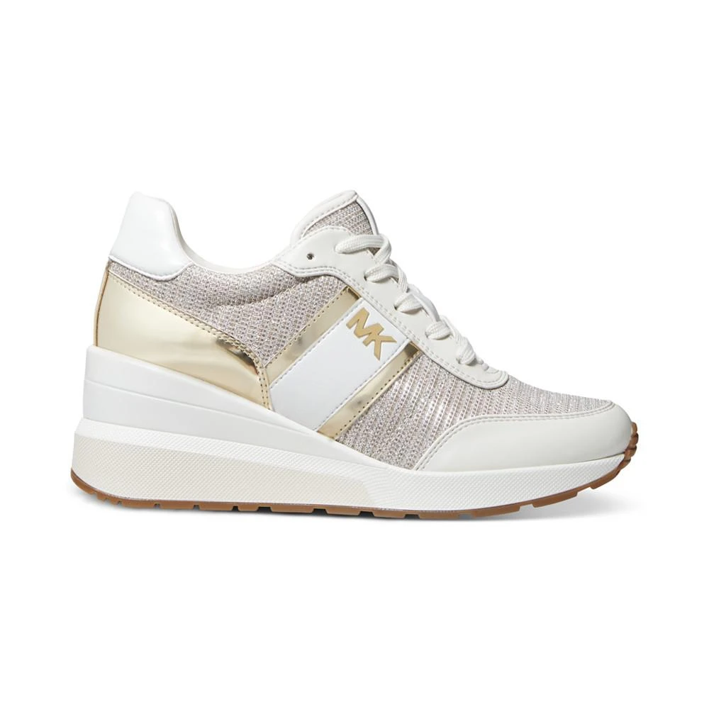 商品Michael Kors|Women's Mabel Trainer Lace-Up Logo Sneakers,价格¥727,第2张图片详细描述