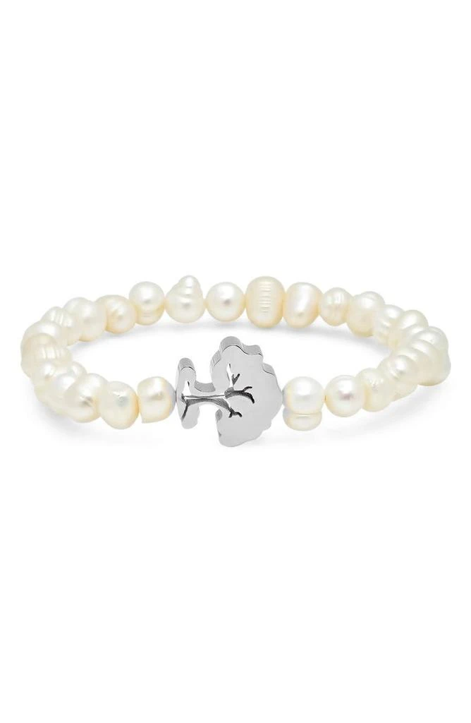 商品HMY JEWELRY|Freshwater Pearl Tree Charm Bracelet,价格¥165,第1张图片