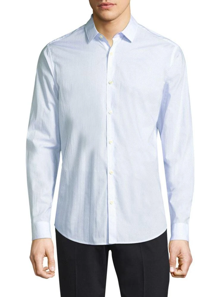 商品Theory|Murray Arrow Print Button-Down Shirt,价格¥1462,第1张图片