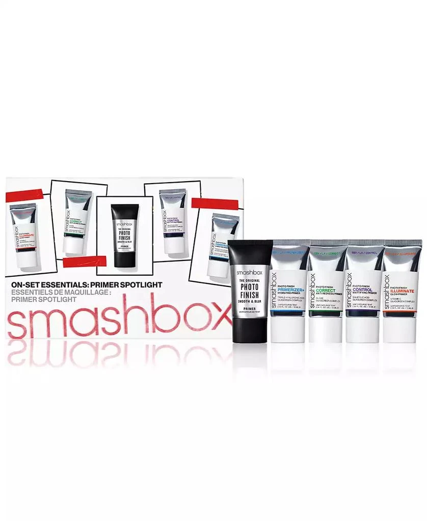 商品Smashbox Cosmetics|5-Pc. On-Set Essentials Mini Photo Finish Primer Set,价格¥184,第1张图片