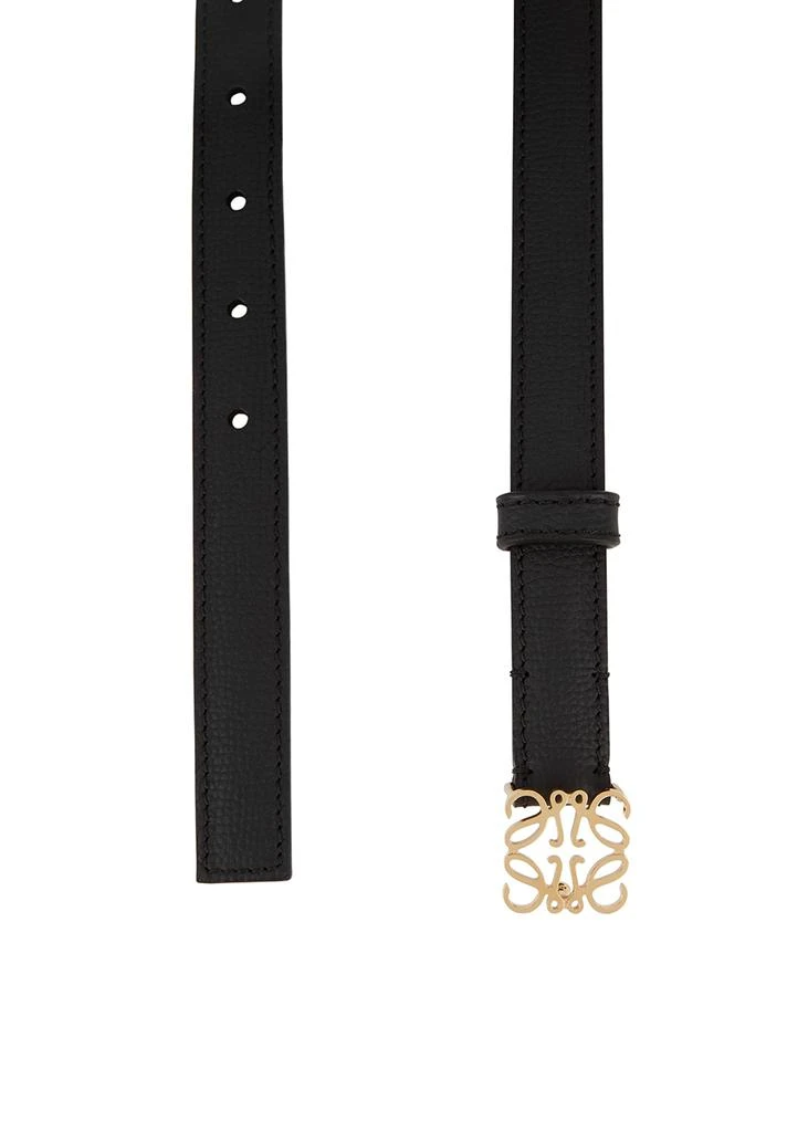 商品Loewe|Anagram black leather belt,价格¥2819,第3张图片详细描述