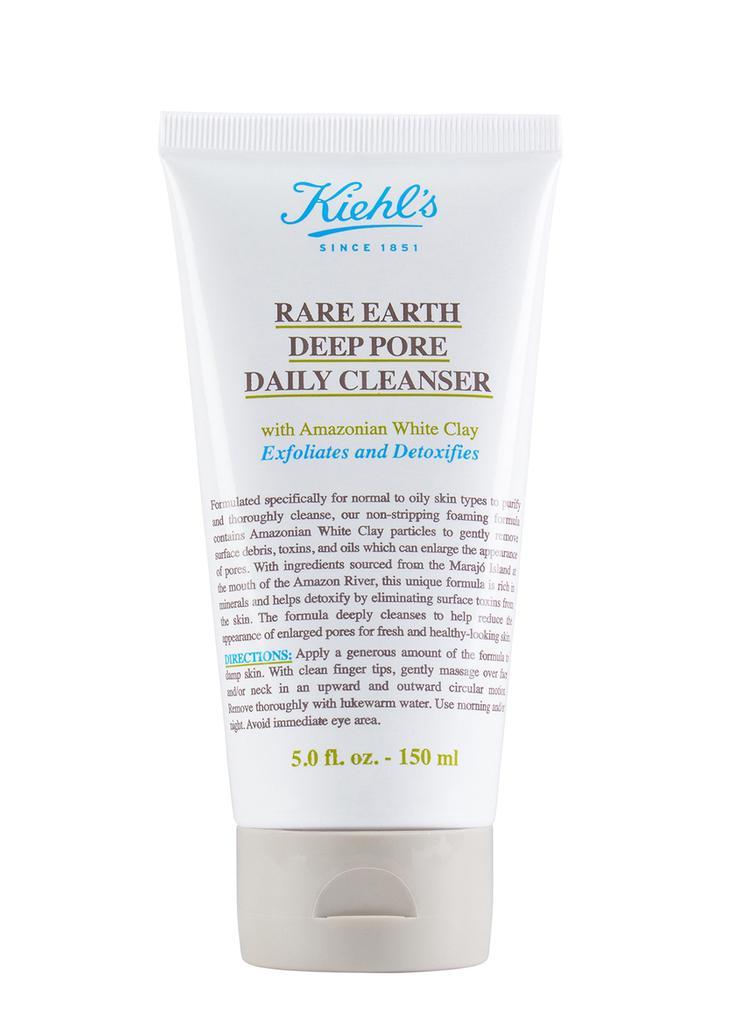 商品Kiehl's|Rare Earth Deep Pore Daily Cleanser 150ml,价格¥142,第1张图片