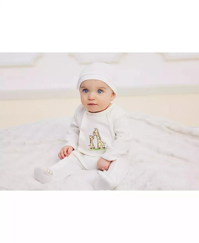 商品Little Me|Baby Boys or Baby Girls Giraffe Coverall with Hat, 2 Piece Set,价格¥98,第5张图片详细描述