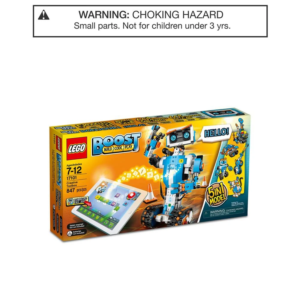 商品LEGO|BOOST 847片工具箱主题,价格¥1194,第1张图片