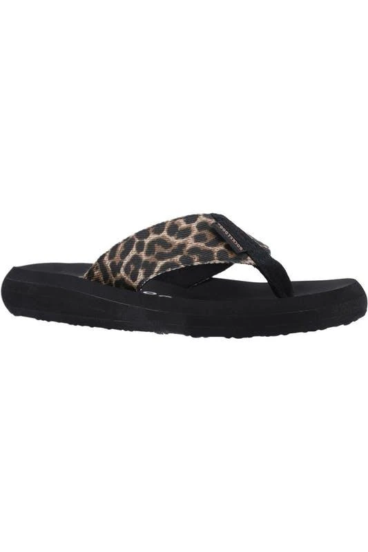 商品Rocket Dog|Womens/Ladies Spotlight Tampa Flip Flops (Black/Brown),价格¥218,第1张图片