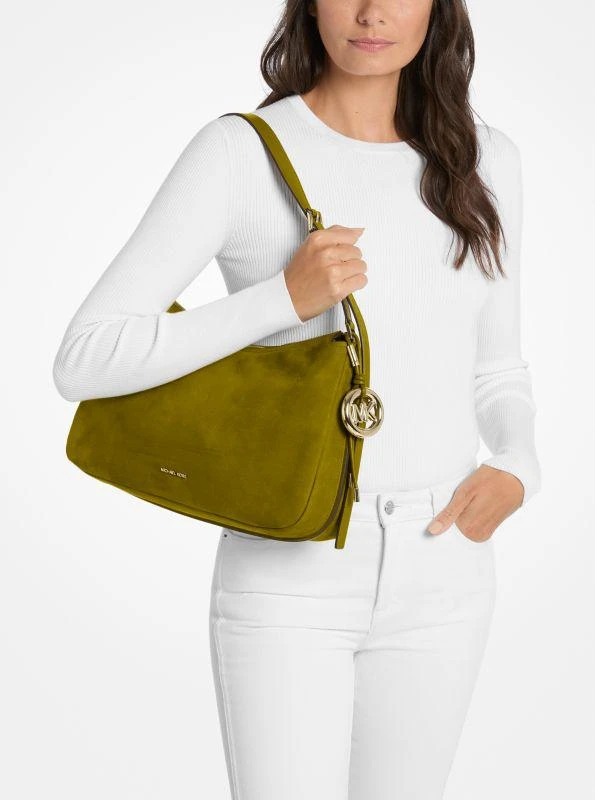 商品Michael Kors|【檀健次同款】中号磨砂皮革 Nolita 单肩包,价格¥2200,第3张图片详细描述